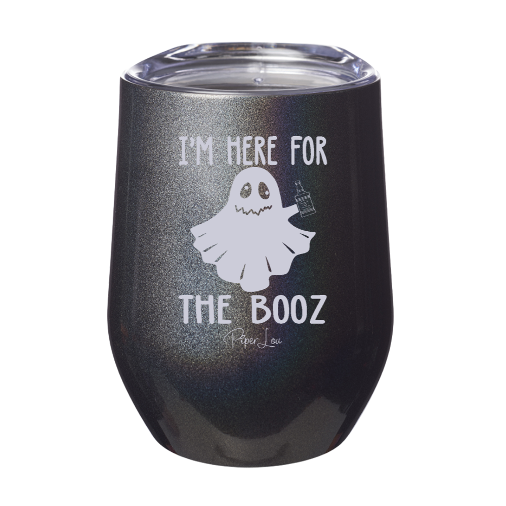 Spooky Sale | I'm Here For The Booz Laser Etched Tumbler