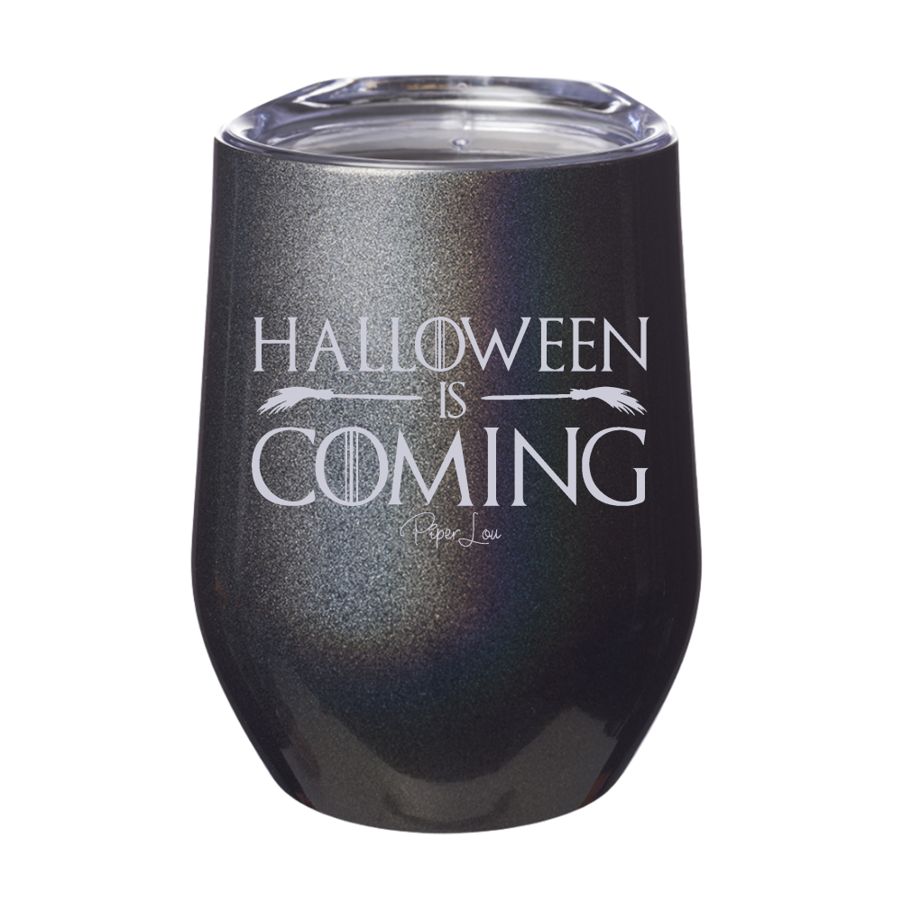 Spooky Sale | Halloween Is Coming Laser Etched Tumbler