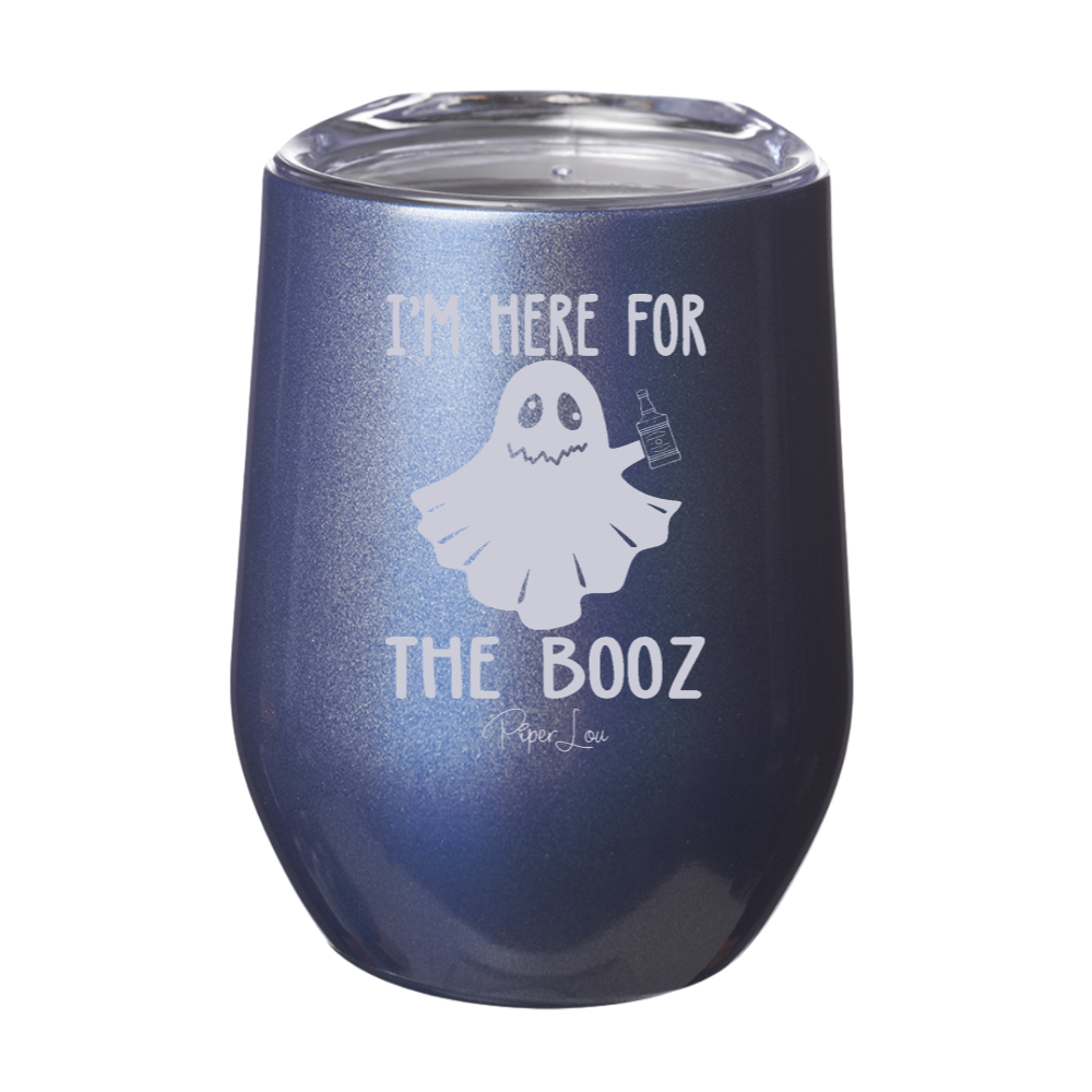 Spooky Sale | I'm Here For The Booz Laser Etched Tumbler