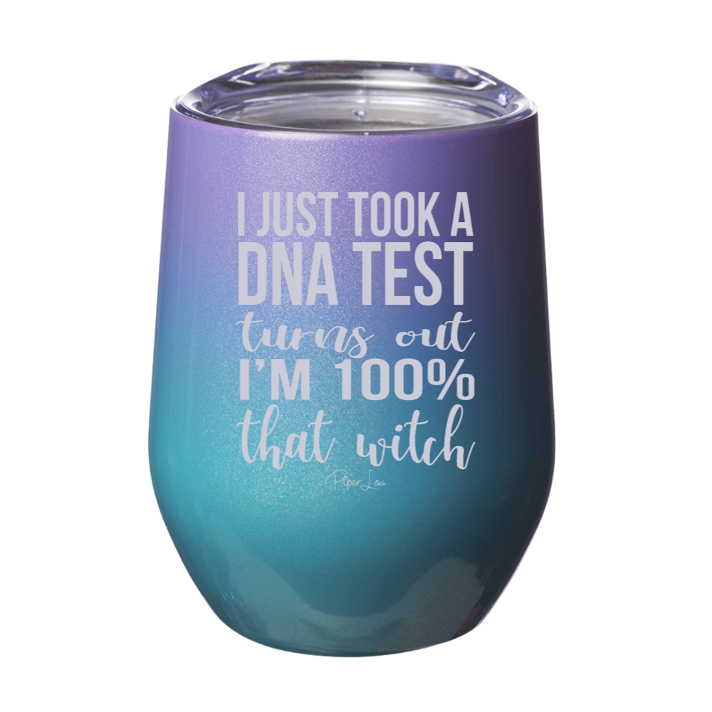 Spooky Sale | I Just Took A DNA Test I'm That Witch Laser Etched Tumbler