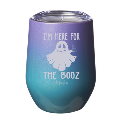 Spooky Sale | I'm Here For The Booz Laser Etched Tumbler