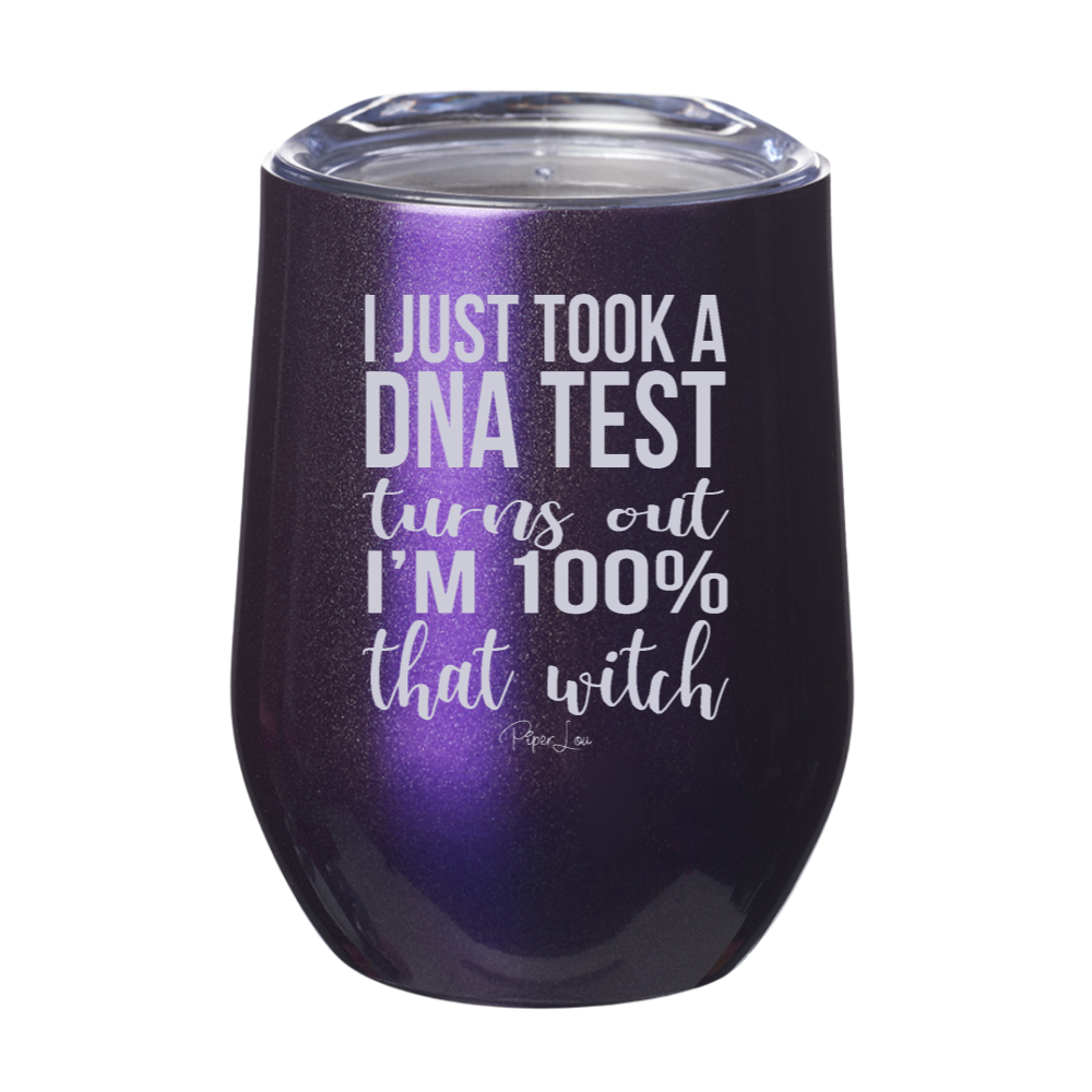 Spooky Sale | I Just Took A DNA Test I'm That Witch Laser Etched Tumbler