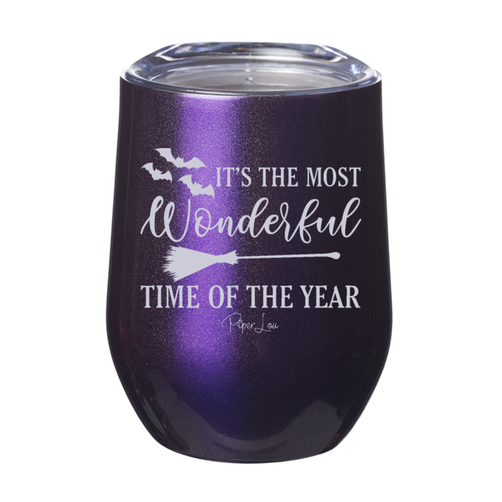 Spooky Sale | It's The Most Wonderful Time Halloween Laser Etched Tumbler