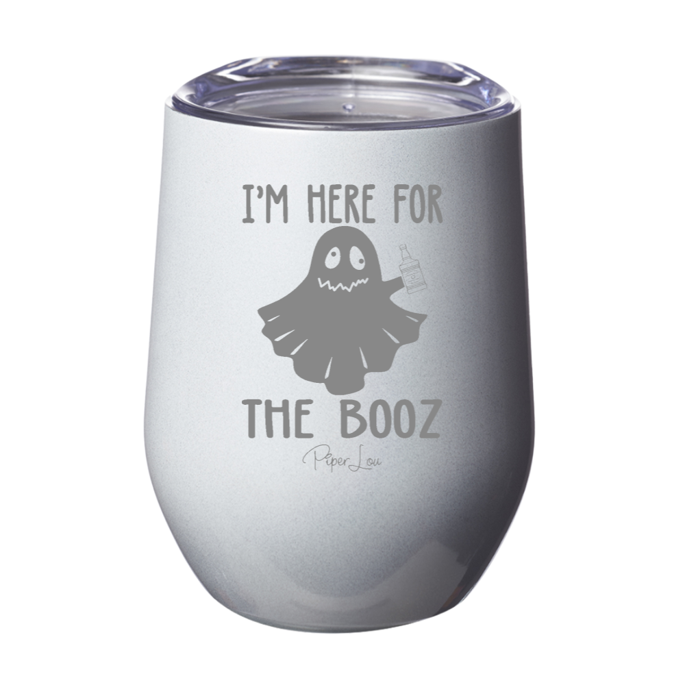 Spooky Sale | I'm Here For The Booz Laser Etched Tumbler