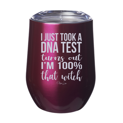 Spooky Sale | I Just Took A DNA Test I'm That Witch Laser Etched Tumbler