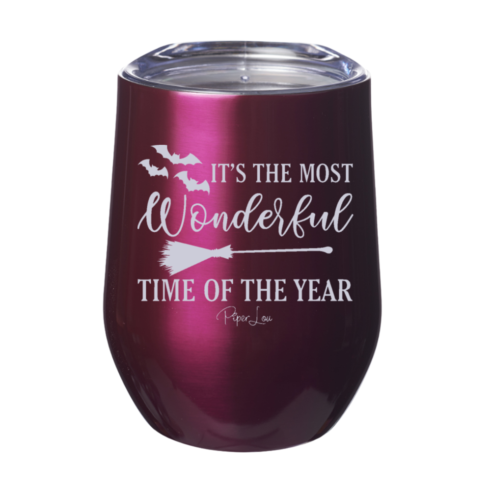 Spooky Sale | It's The Most Wonderful Time Halloween Laser Etched Tumbler