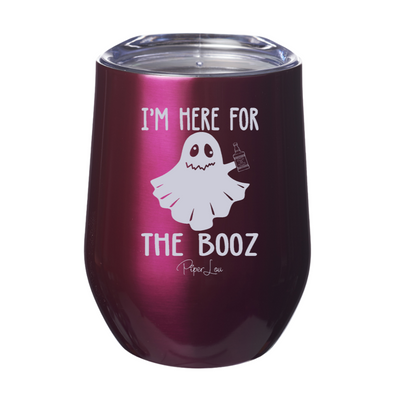 Spooky Sale | I'm Here For The Booz Laser Etched Tumbler