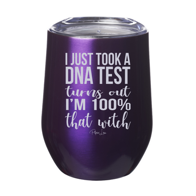 Spooky Sale | I Just Took A DNA Test I'm That Witch Laser Etched Tumbler