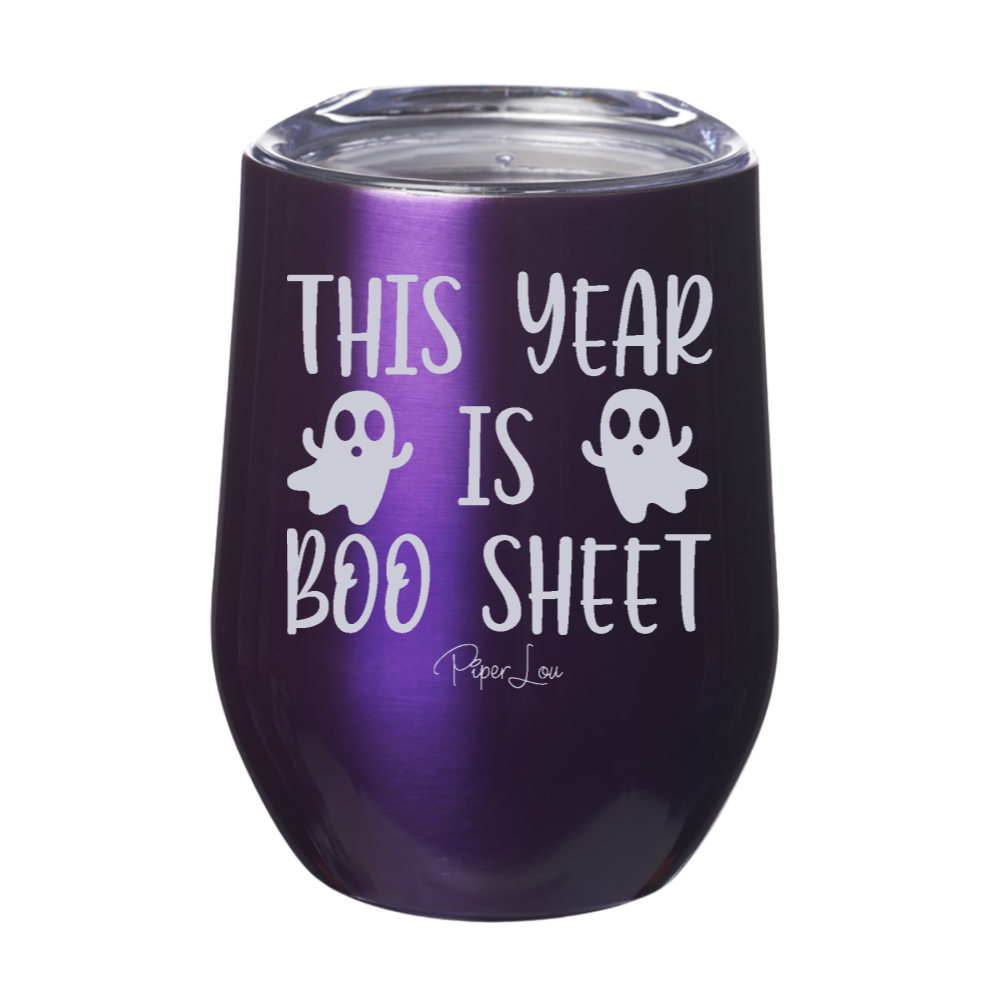 Spooky Sale | This Year Is Boo Sheet Laser Etched Tumbler