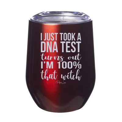 Spooky Sale | I Just Took A DNA Test I'm That Witch Laser Etched Tumbler