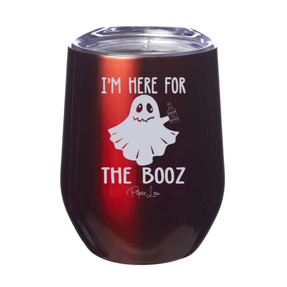 Spooky Sale | I'm Here For The Booz Laser Etched Tumbler