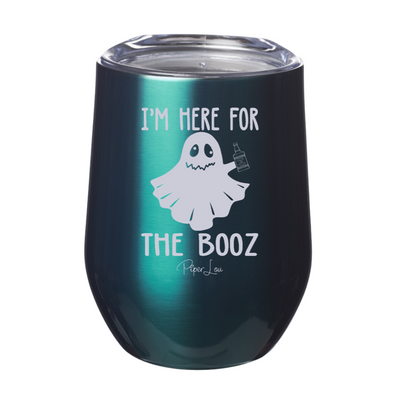 Spooky Sale | I'm Here For The Booz Laser Etched Tumbler