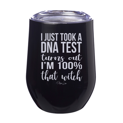 Spooky Sale | I Just Took A DNA Test I'm That Witch Laser Etched Tumbler