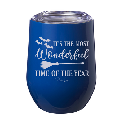 Spooky Sale | It's The Most Wonderful Time Halloween Laser Etched Tumbler