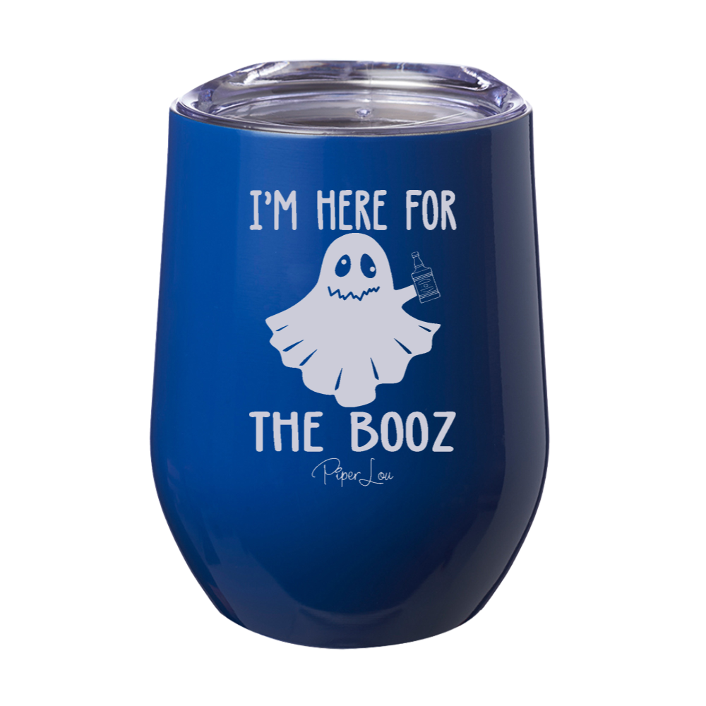 Spooky Sale | I'm Here For The Booz Laser Etched Tumbler