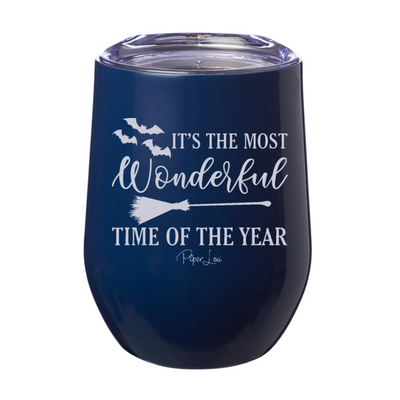 Spooky Sale | It's The Most Wonderful Time Halloween Laser Etched Tumbler