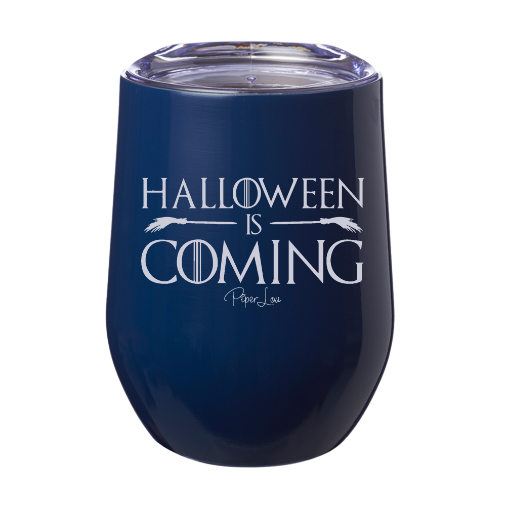 Spooky Sale | Halloween Is Coming Laser Etched Tumbler