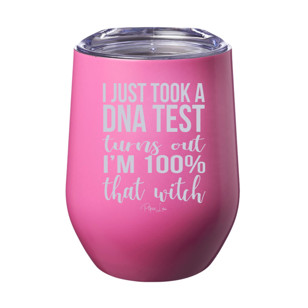 Spooky Sale | I Just Took A DNA Test I'm That Witch Laser Etched Tumbler