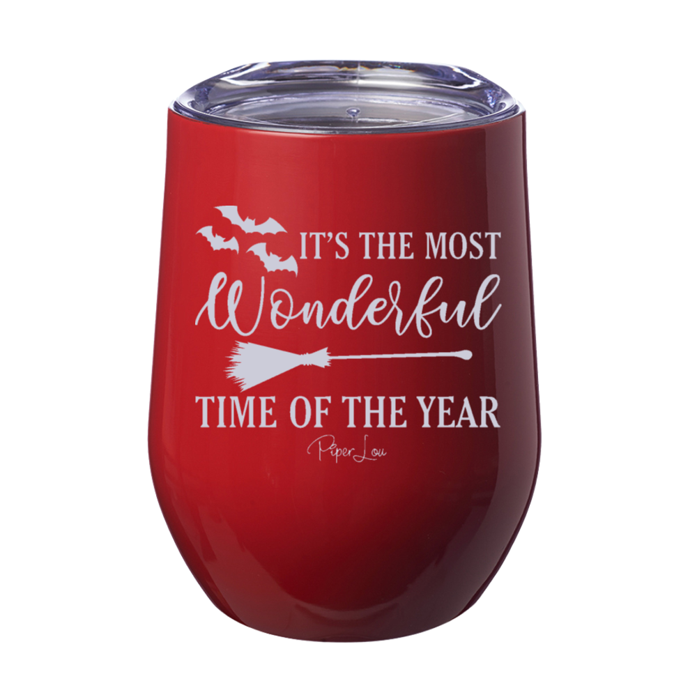 Spooky Sale | It's The Most Wonderful Time Halloween Laser Etched Tumbler