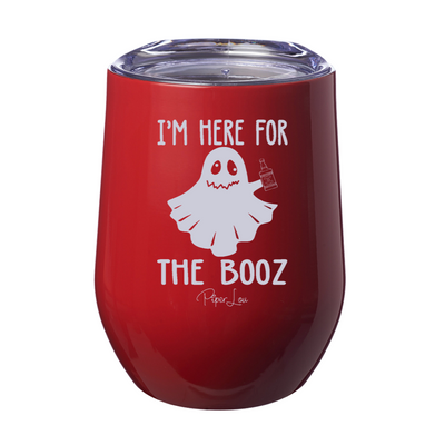 Spooky Sale | I'm Here For The Booz Laser Etched Tumbler