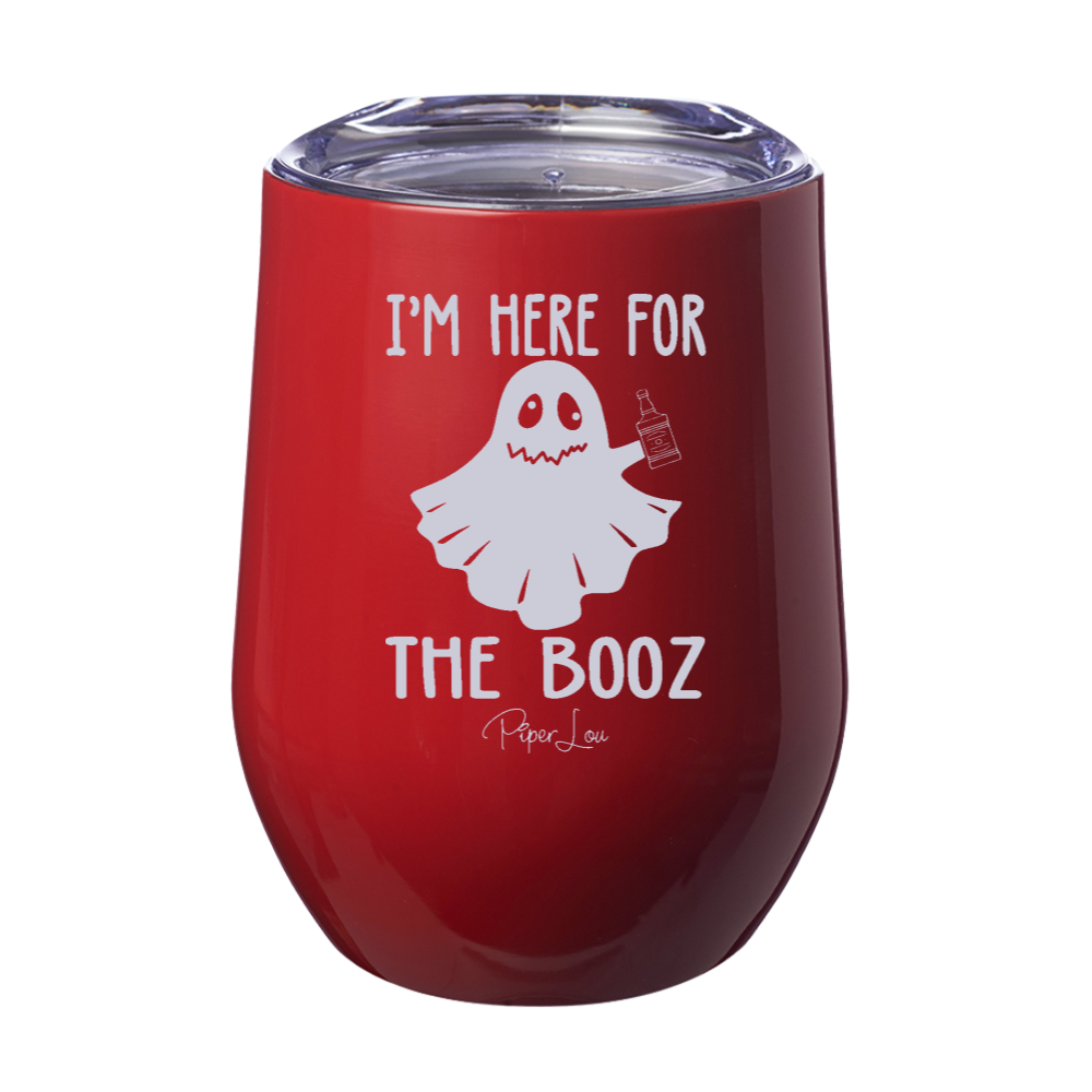 Spooky Sale | I'm Here For The Booz Laser Etched Tumbler