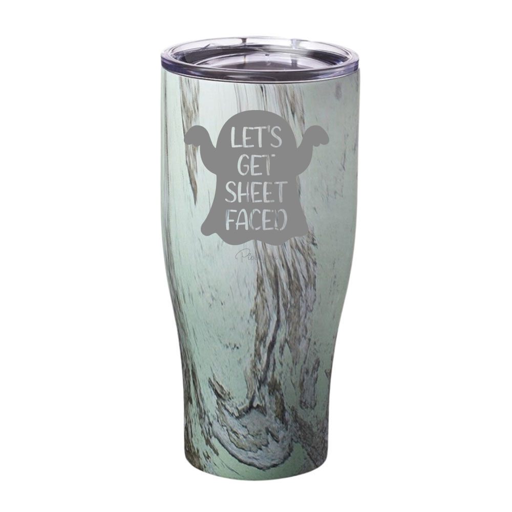 Spooky Sale | Let's Get Sheet Faced Laser Etched Tumbler