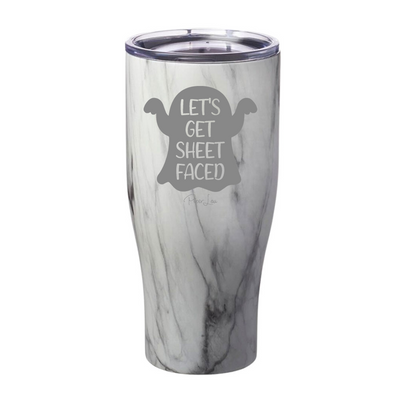 Spooky Sale | Let's Get Sheet Faced Laser Etched Tumbler