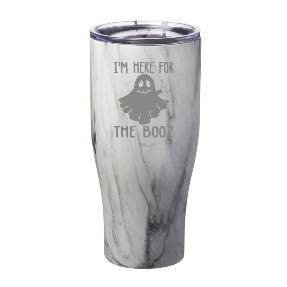 Spooky Sale | I'm Here For The Booz Laser Etched Tumbler