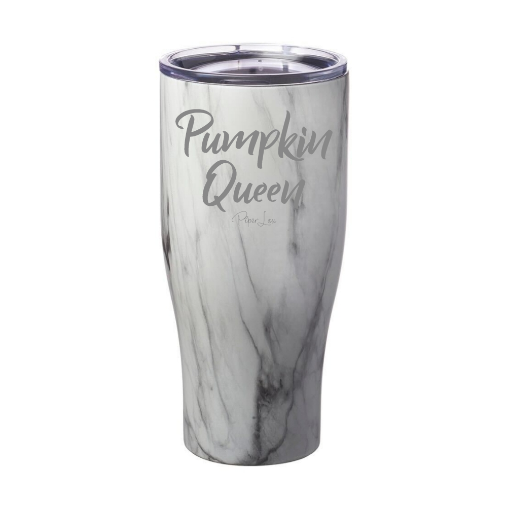 Spooky Sale | Pumpkin Queen Laser Etched Tumbler