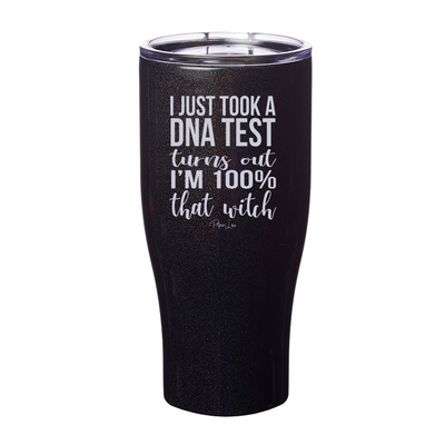 Spooky Sale | I Just Took A DNA Test I'm That Witch Laser Etched Tumbler