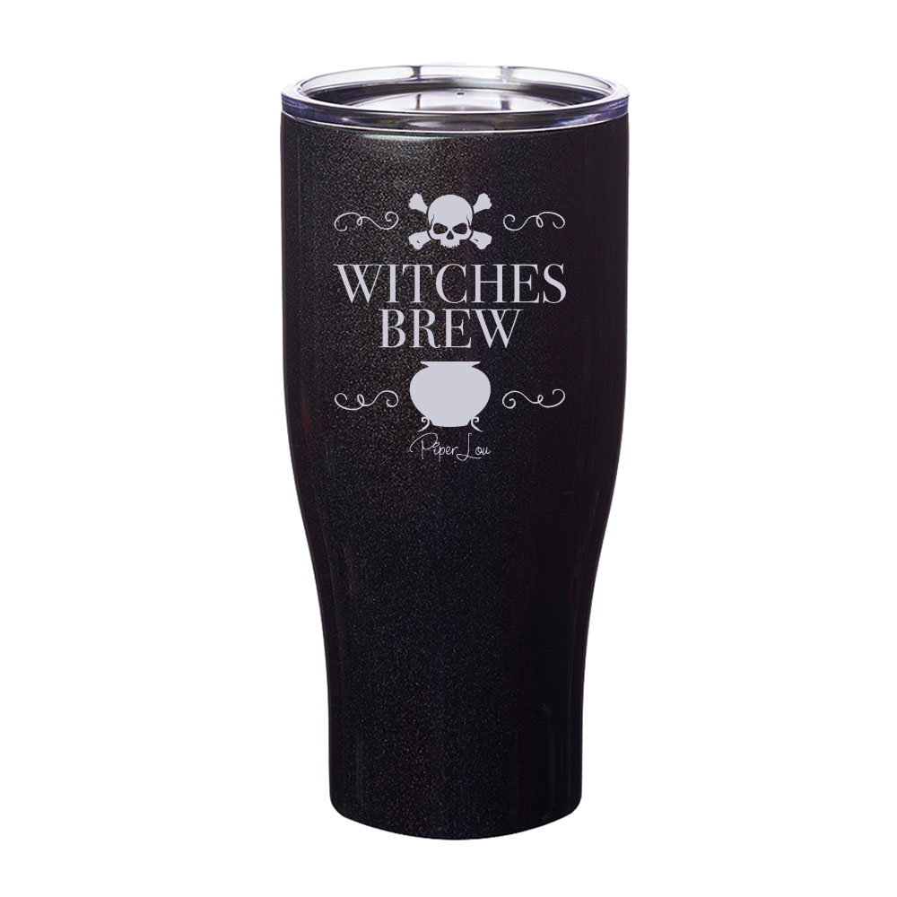 Spooky Sale | Witches Brew Cauldron Laser Etched Tumbler