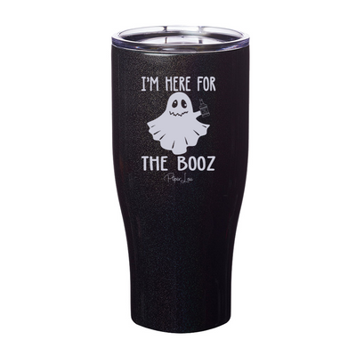 Spooky Sale | I'm Here For The Booz Laser Etched Tumbler