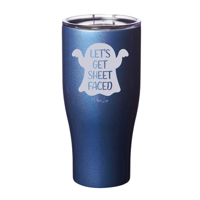 Spooky Sale | Let's Get Sheet Faced Laser Etched Tumbler