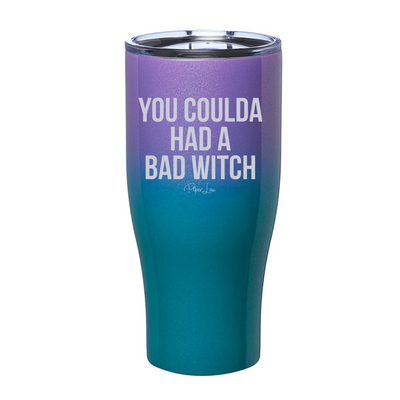 Spooky Sale | You Coulda Had A Bad Witch Laser Etched Tumbler