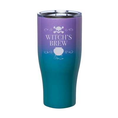 Spooky Sale | Witch's Brew Cauldron Laser Etched Tumbler