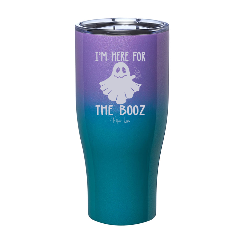 Spooky Sale | I'm Here For The Booz Laser Etched Tumbler