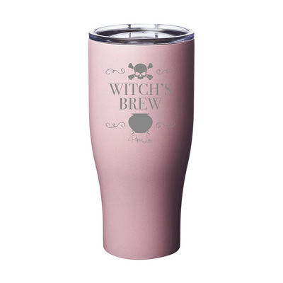 Spooky Sale | Witch's Brew Cauldron Laser Etched Tumbler