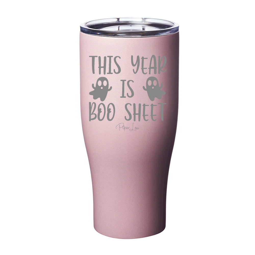 Spooky Sale | This Year Is Boo Sheet Laser Etched Tumbler