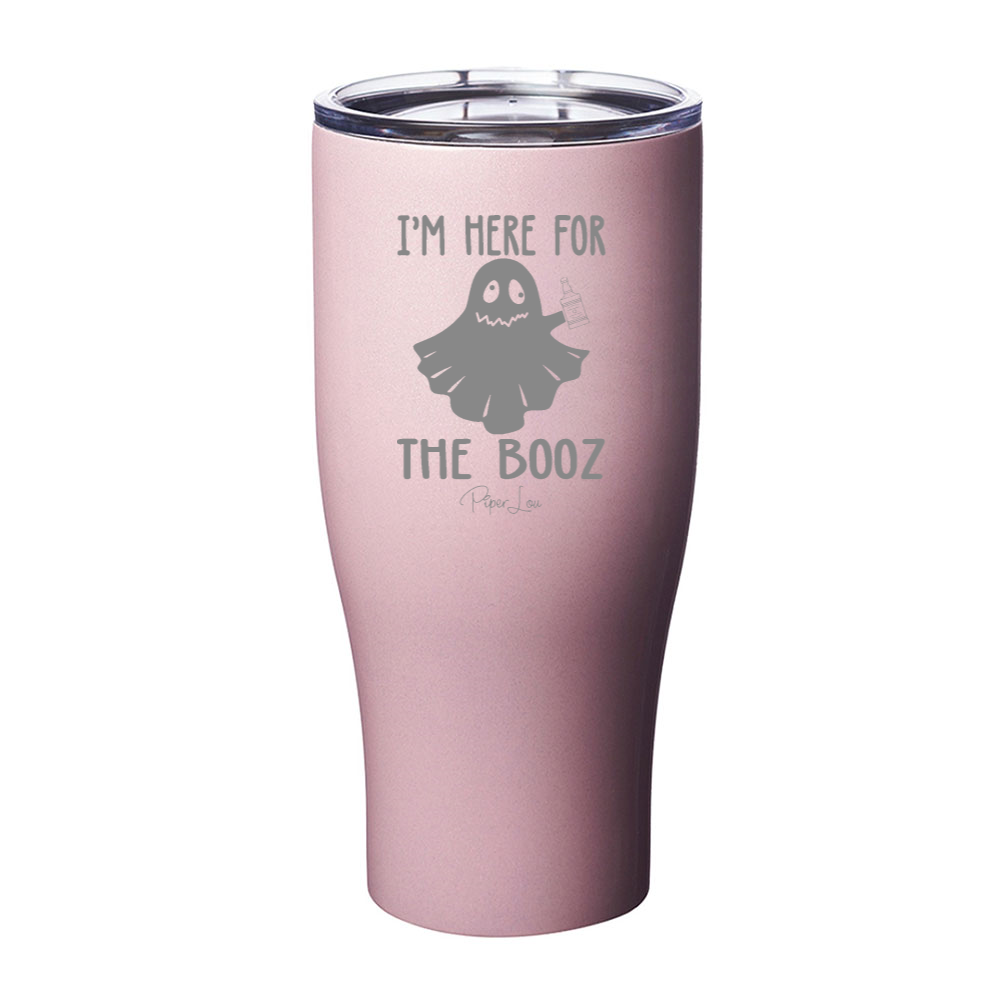 Spooky Sale | I'm Here For The Booz Laser Etched Tumbler