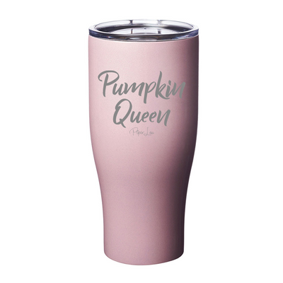 Spooky Sale | Pumpkin Queen Laser Etched Tumbler