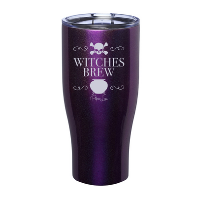 Spooky Sale | Witches Brew Cauldron Laser Etched Tumbler