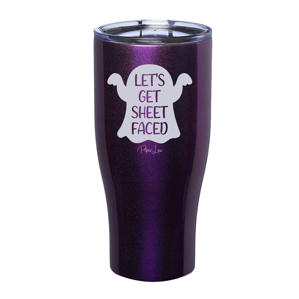 Spooky Sale | Let's Get Sheet Faced Laser Etched Tumbler