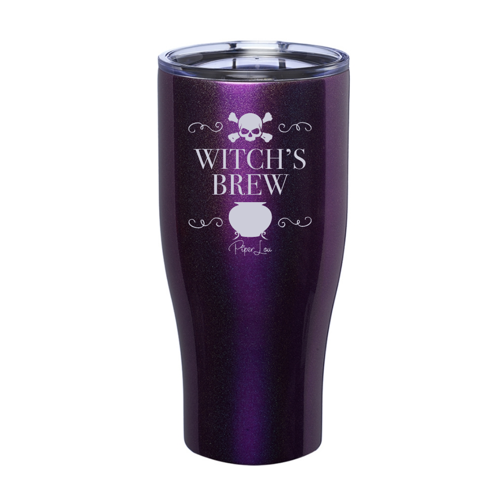 Spooky Sale | Witch's Brew Cauldron Laser Etched Tumbler