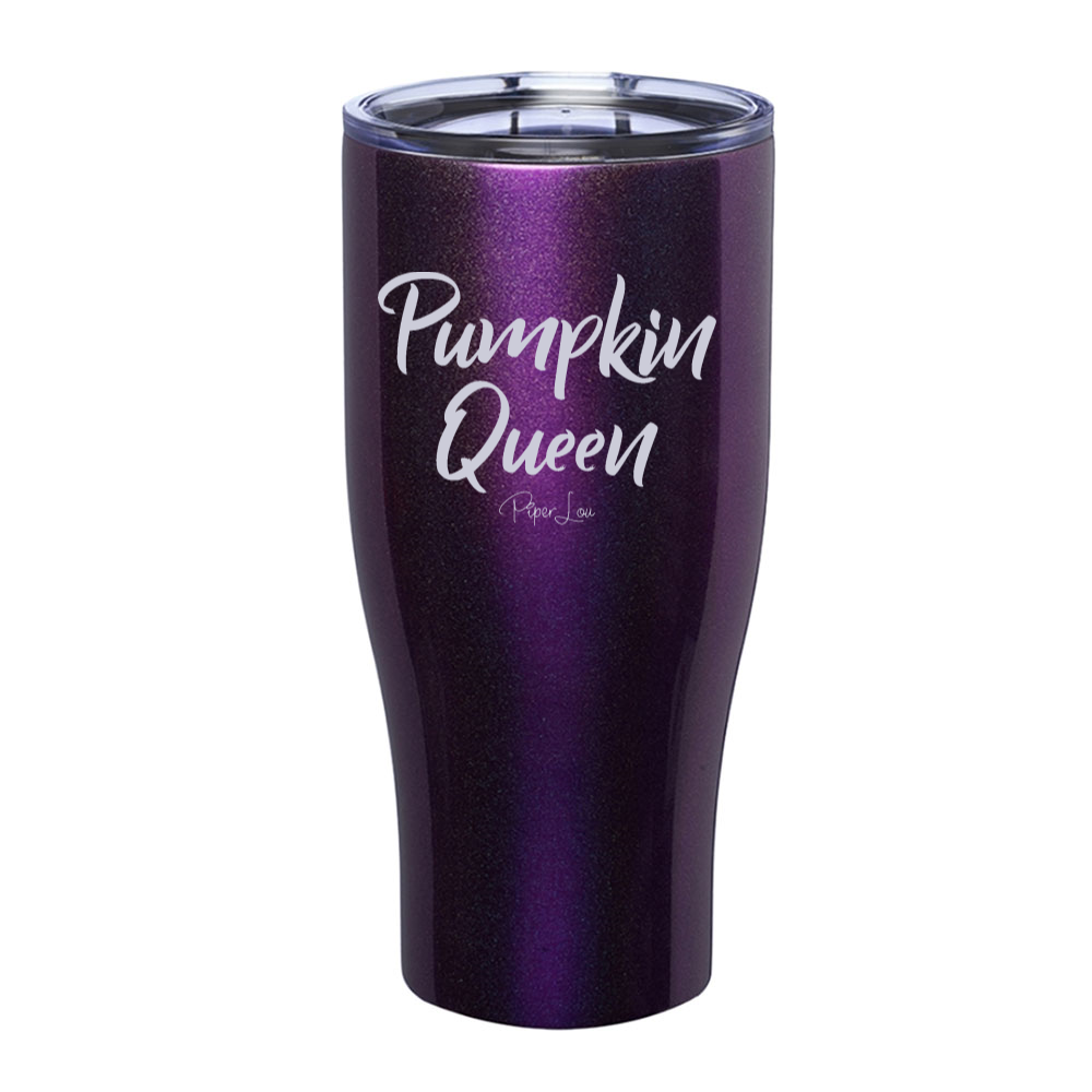 Spooky Sale | Pumpkin Queen Laser Etched Tumbler