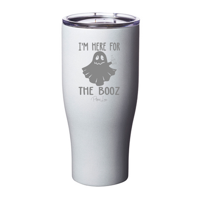 Spooky Sale | I'm Here For The Booz Laser Etched Tumbler