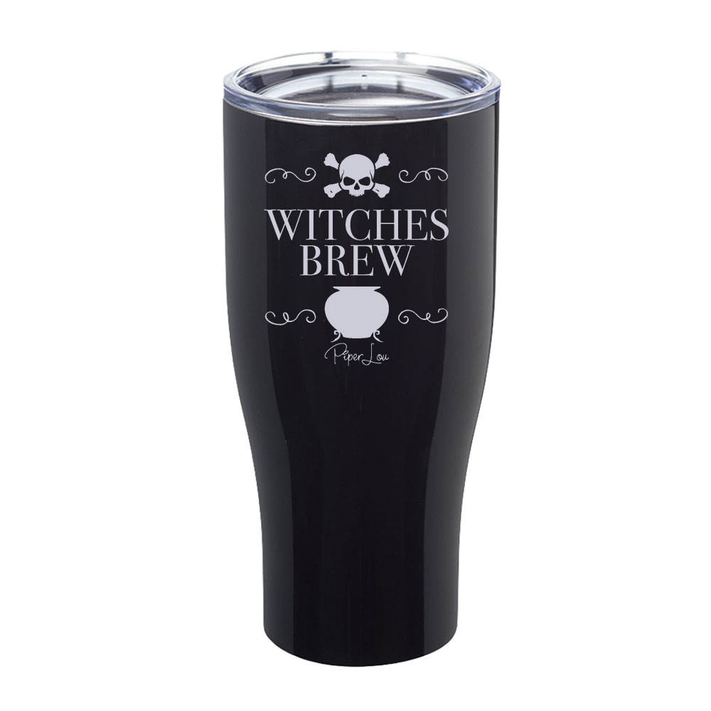 Spooky Sale | Witches Brew Cauldron Laser Etched Tumbler