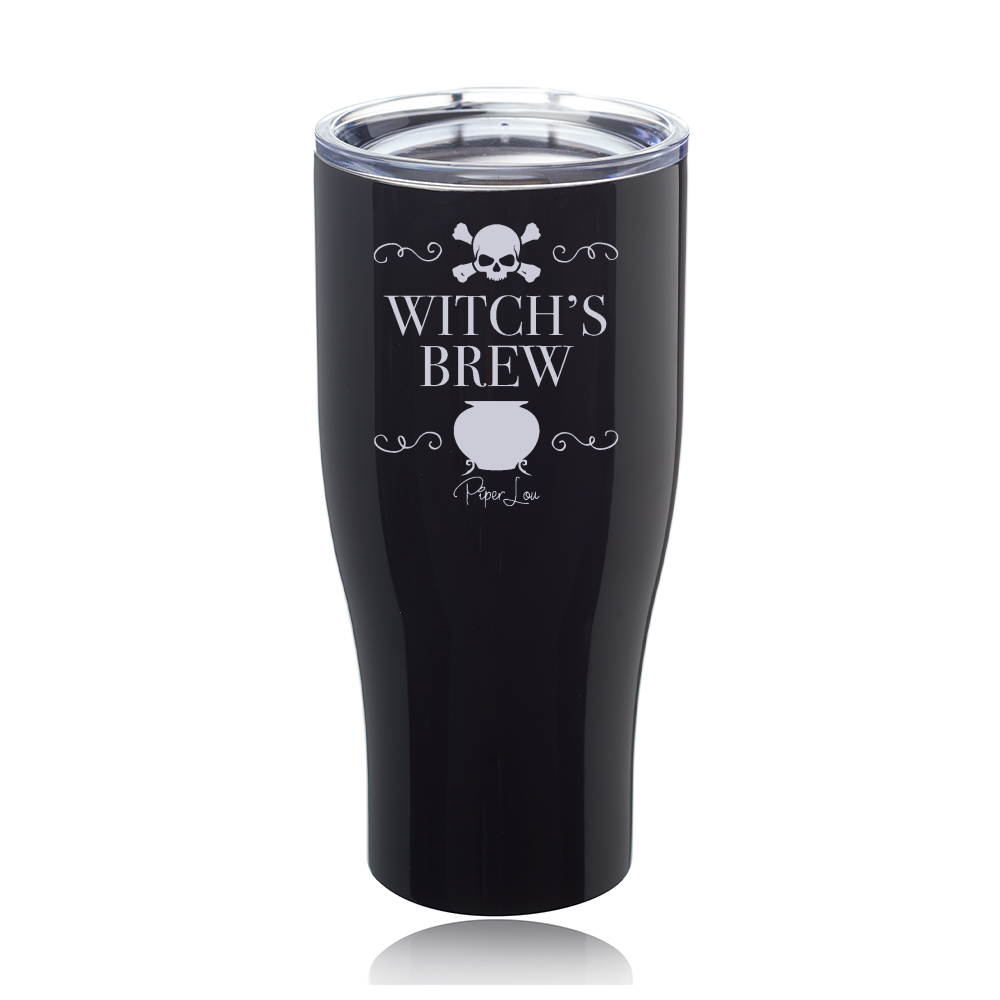 Spooky Sale | Witch's Brew Cauldron Laser Etched Tumbler