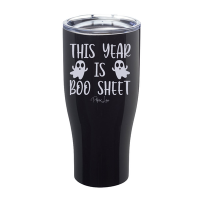 Spooky Sale | This Year Is Boo Sheet Laser Etched Tumbler