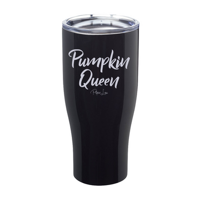 Spooky Sale | Pumpkin Queen Laser Etched Tumbler