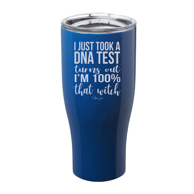 Spooky Sale | I Just Took A DNA Test I'm That Witch Laser Etched Tumbler